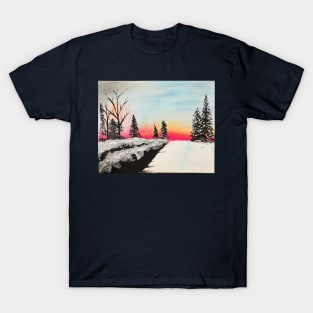 Snowy dawn T-Shirt